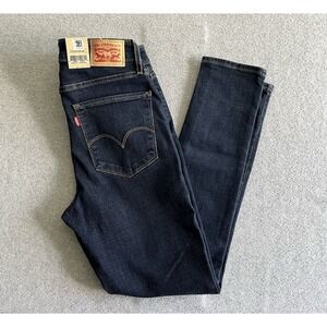 Levi's 721 Womens Size 30 x 28 Jeans Blue High Rise Skinny Stretch Classic 10